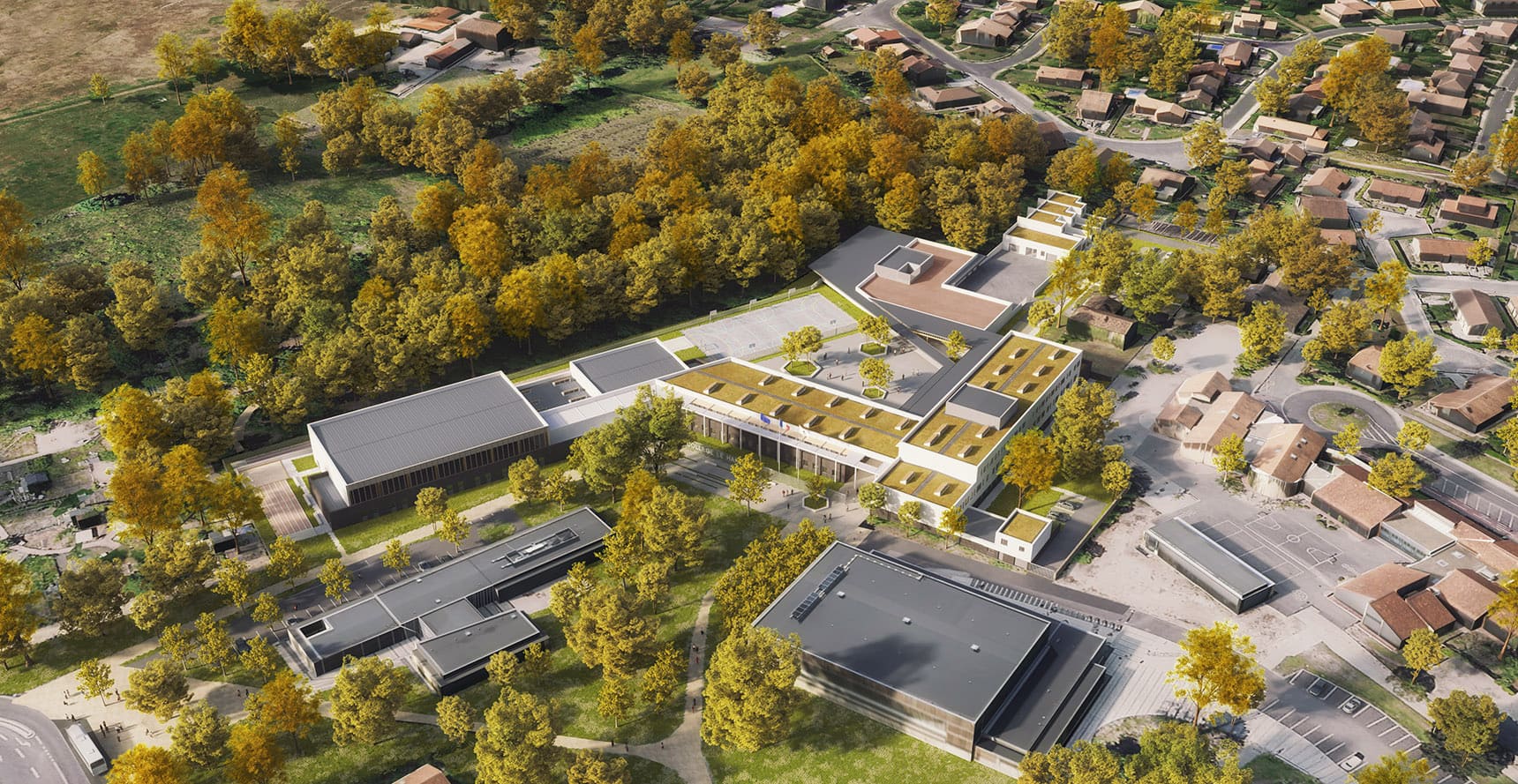 Collège au Haillan - TLR architecture