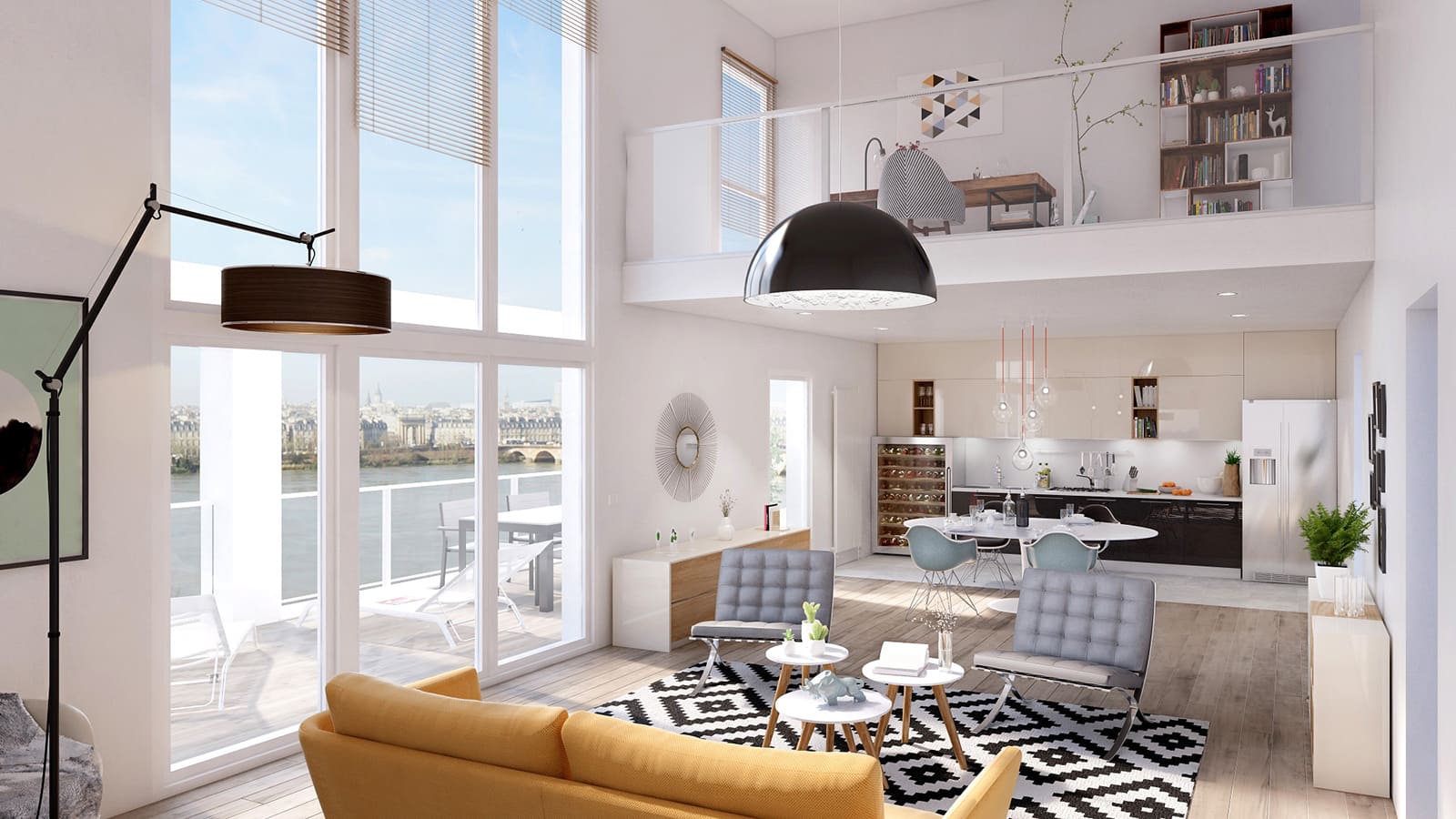 Intérieur de logement - Bordeaux Rive Droite - BNP