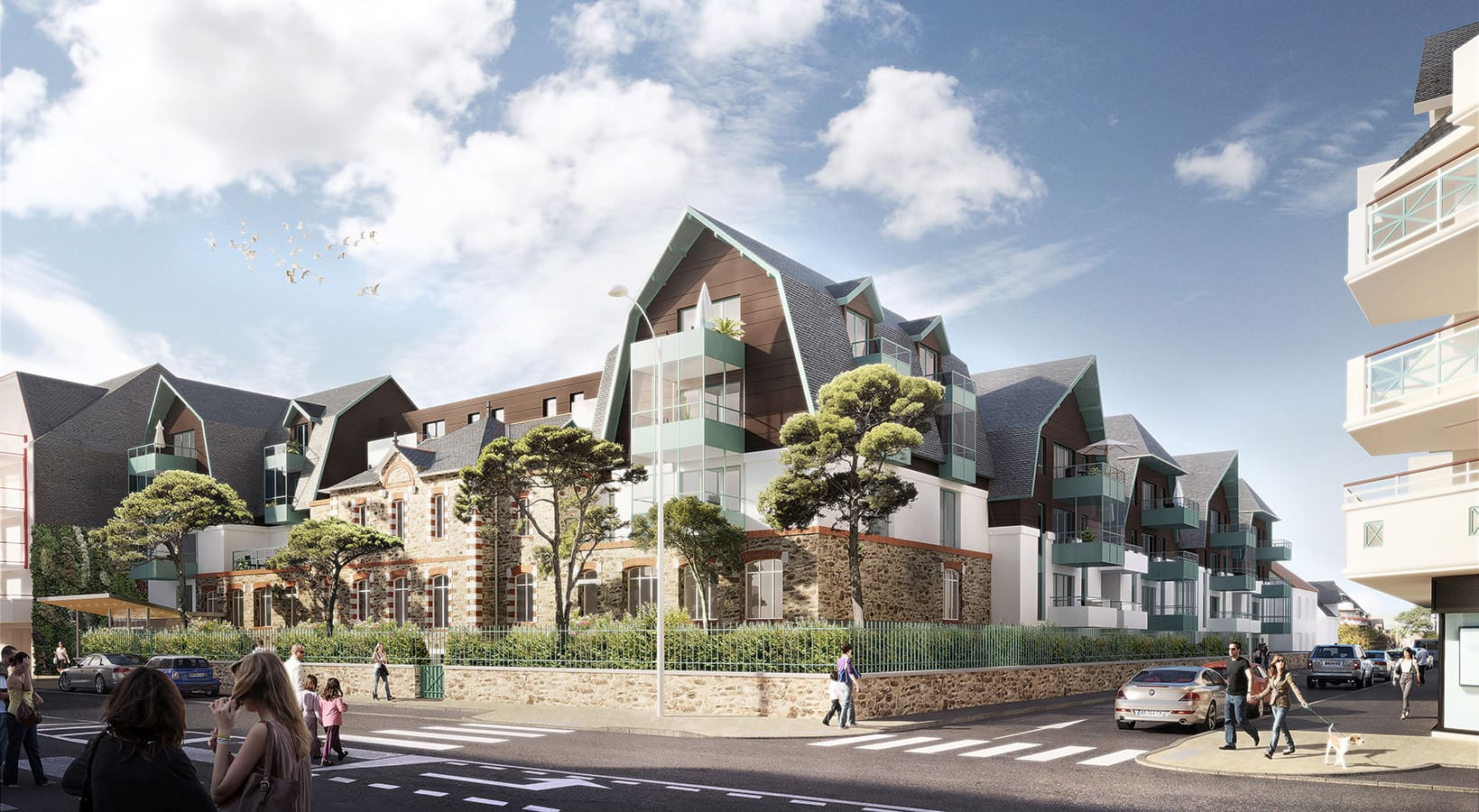 La Baule - Rénovation VIA - Asa Gimbert architectes urbanistes