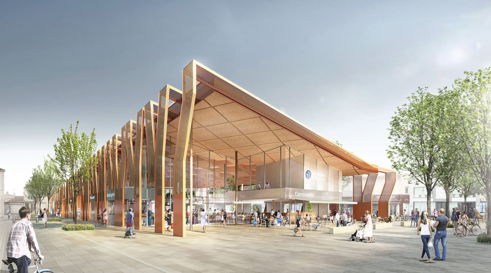 Halles de Challans - Asa Gimbert architectes urbanistes