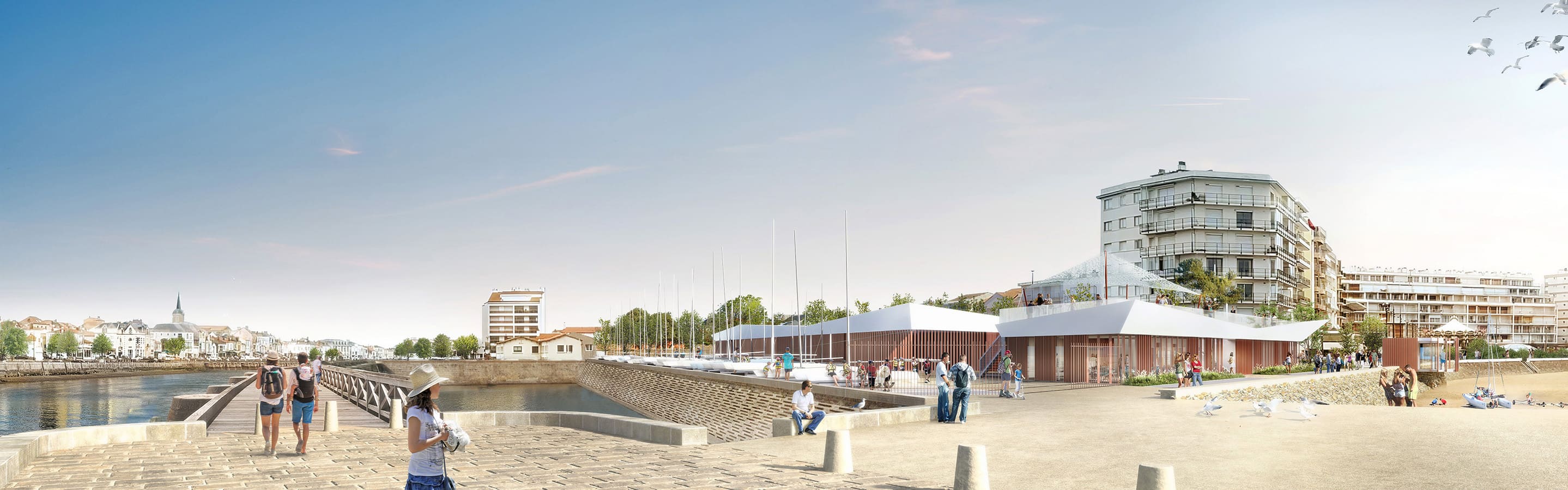 Centre Nautique des Sables D'Olonne - Asa Gimbert architectes urbanistes